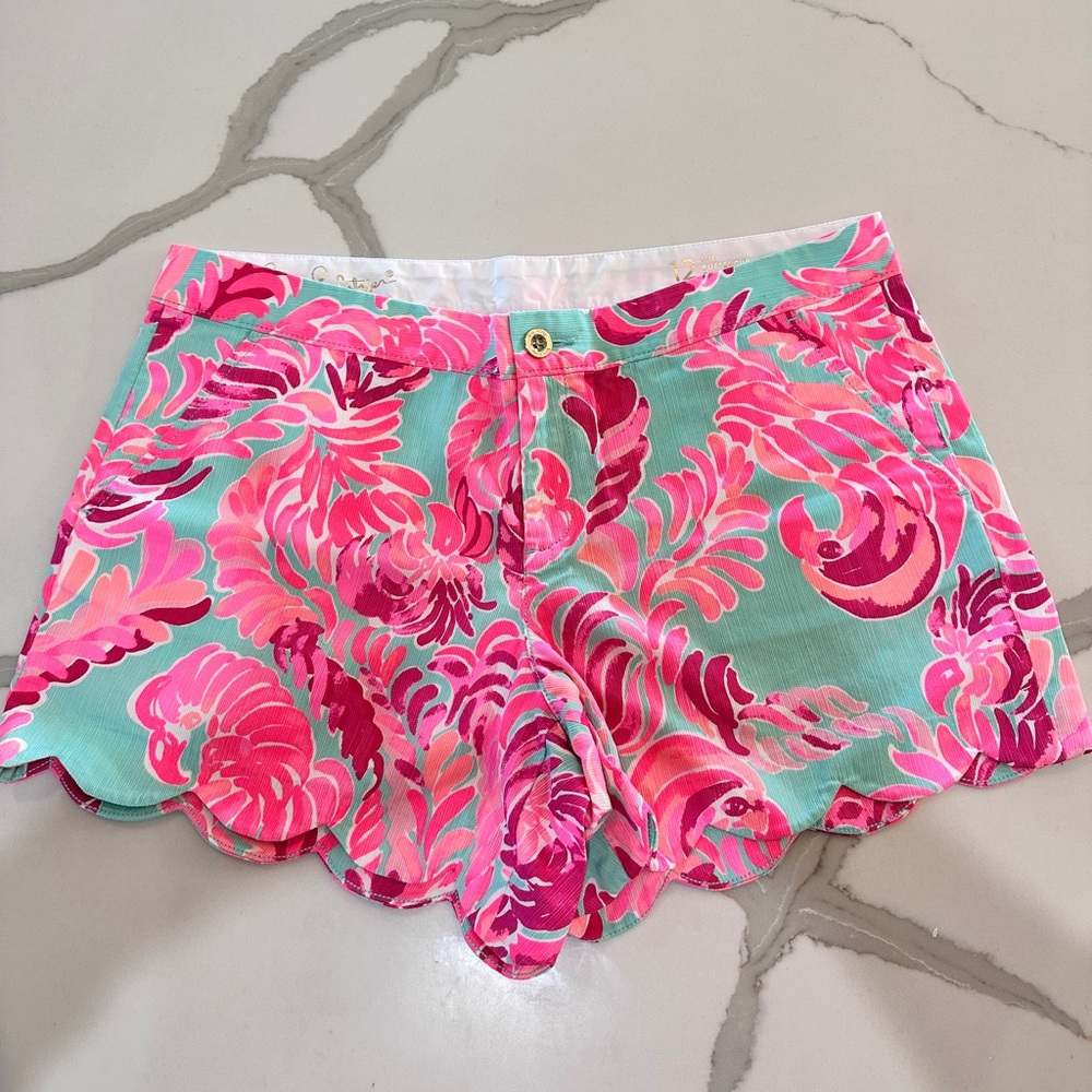 Lilly Pulitzer Buttercup Shorts Size 12